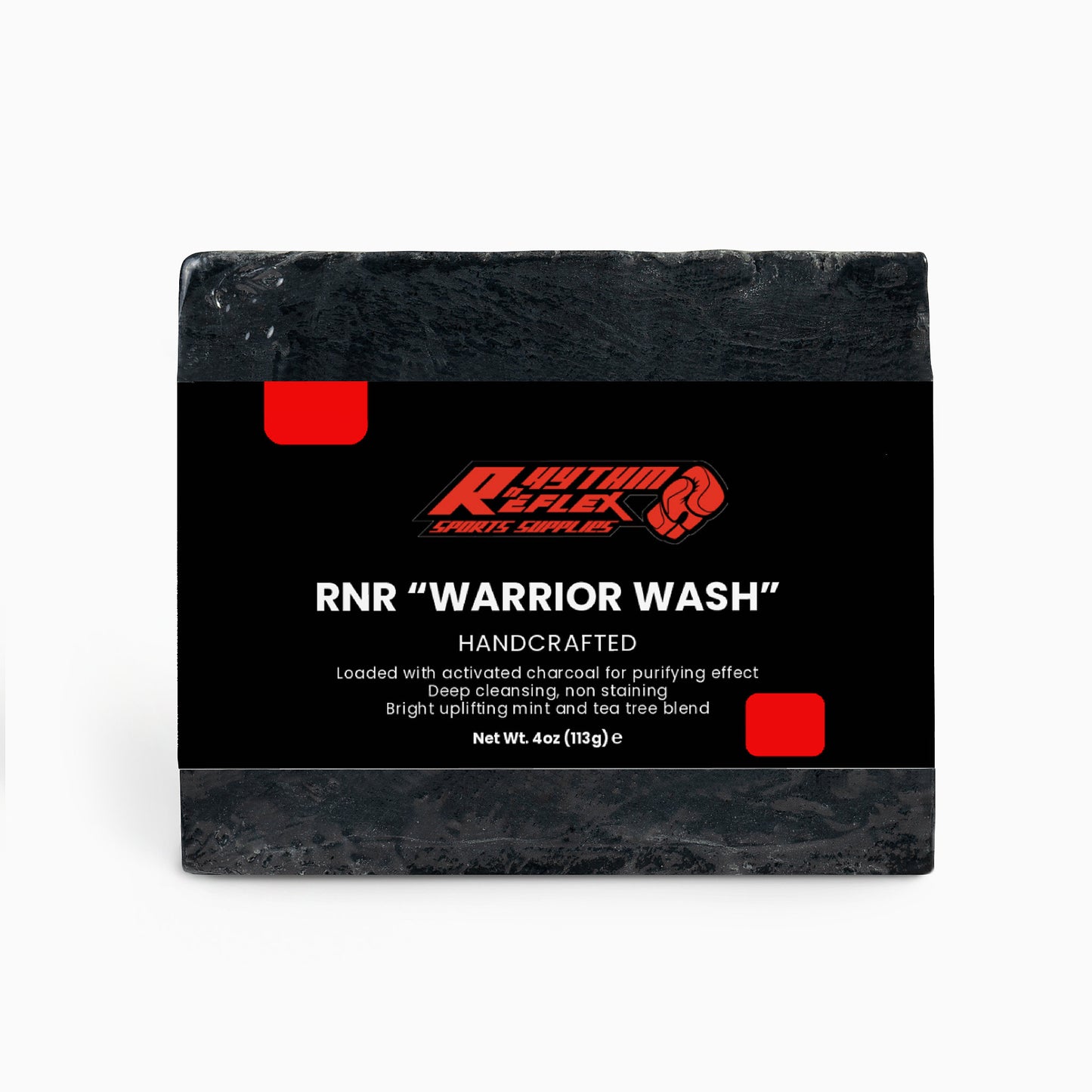 Rhythm N Reflex Warrior Wash - Combat Cleanse Charcoal Bar