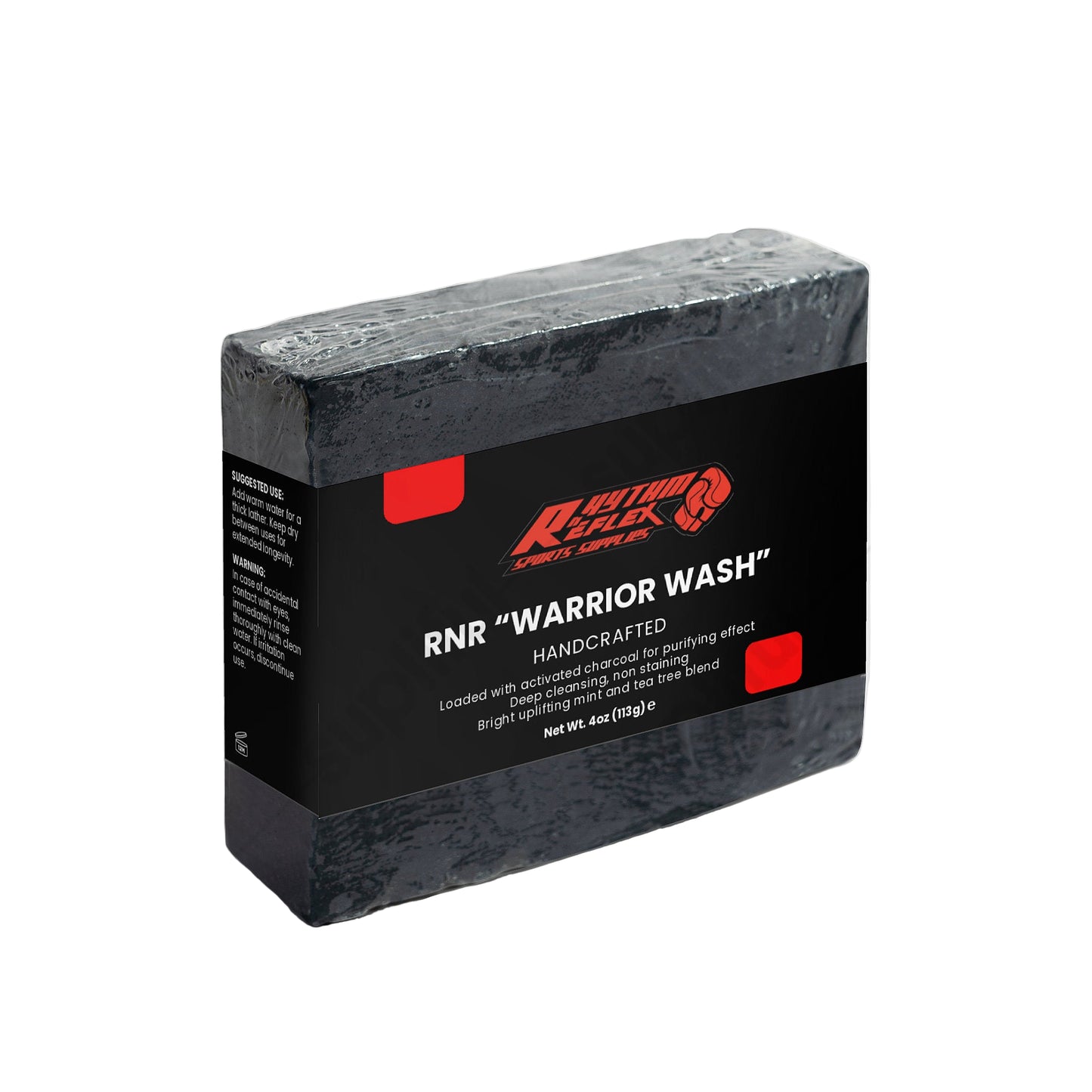 Rhythm N Reflex Warrior Wash - Combat Cleanse Charcoal Bar